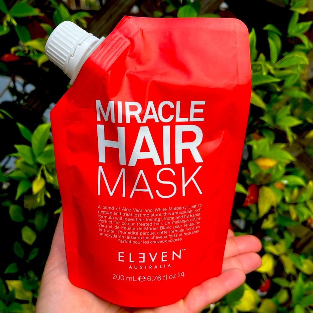 NEW ELEVEN AUSTRALIA Miracle Hair Mask Restore & Treat Lost Moisture - 6.8 Fl Oz